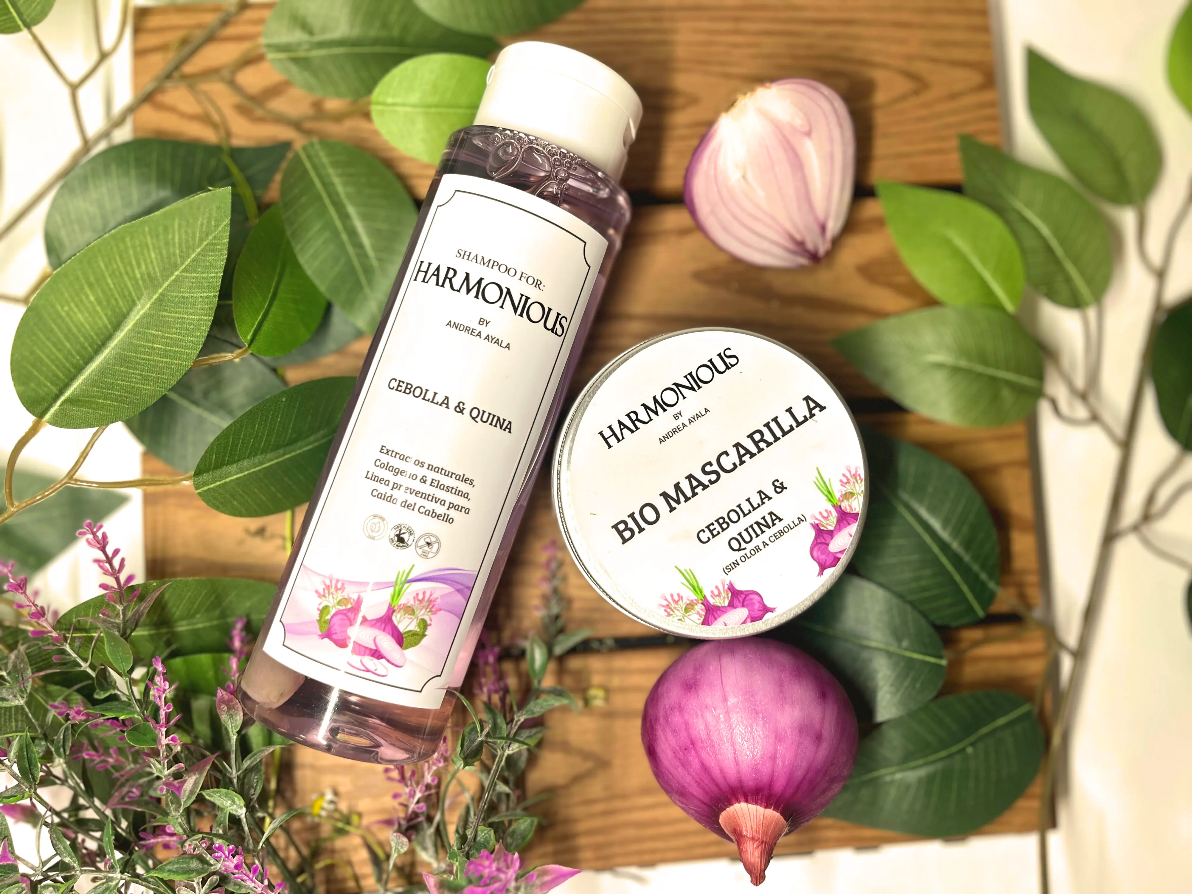 shampo cebolla y bio mascarilla